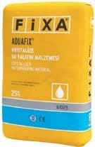 AQUAFİX Crystalline Waterproofing Material