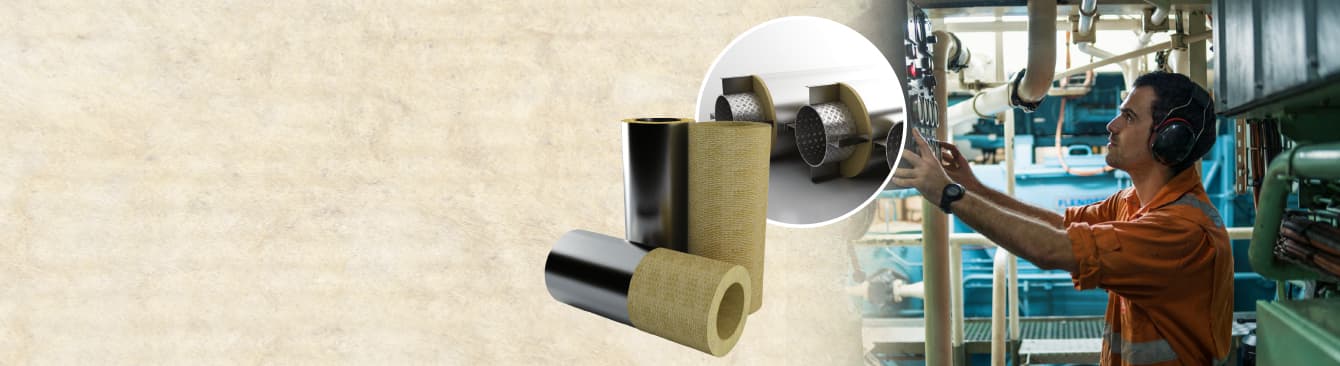 Stone Wool Pre-formed Pipe Section